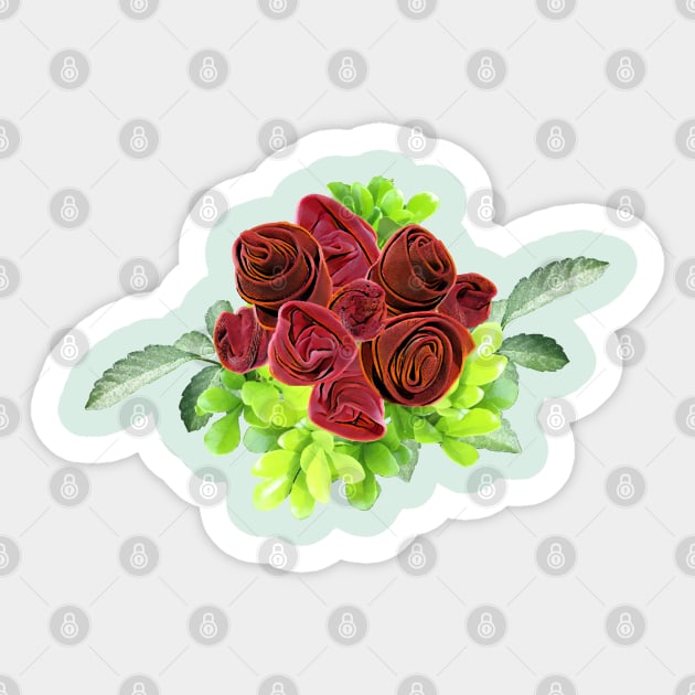 rose Sticker by WhatDesign